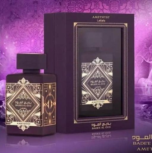 Lattafa Perfumes Badee Al Oud Amethyst – Oud For Glory Amethyst Eau de Parfum 100ml